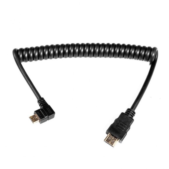 Caruba HDMI - HDMI Mini Type C -Coiled 45cm